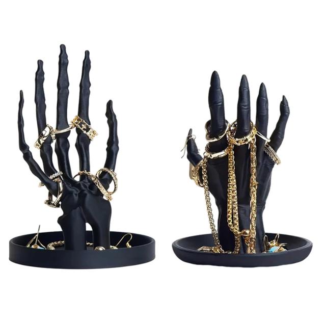 スカルハンド/デビルハンド ディスプレイ 1個 ブラック 黒色 ブラック