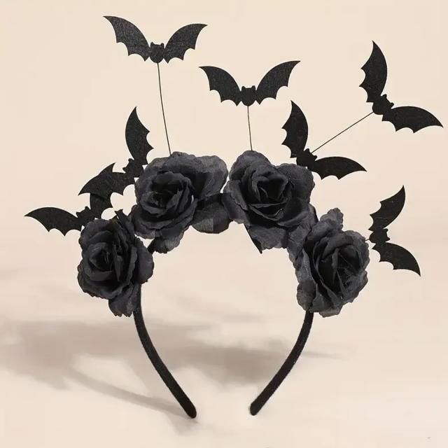 Moitie ネオゴシックアーチ薔薇カチューシャ Moitie ネオゴシックアーチ薔薇カチューシャ黒 Moitie ネオゴシック