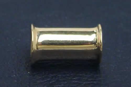 [ 18金 ボディピアス 6G ] 18金 ダブルフレア 6ゲージ 6Ga 本物の金 ボディーピアス K18 イエローゴールド メンズ レディース 金 低アレルギー ホール系 大きい ビッグホール ラージホール オリジナル 18金ゴールド プラグ 18K 金18 黄金 本物 ギフト プレゼント 高級 耳_2