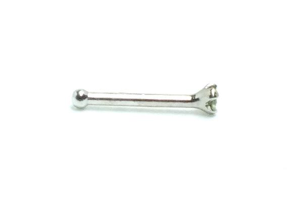 ペリドット（1.5mm）プラチナ950ノーズスタッド 鼻ピアス ノーズピアス本物のペリドット20G 20ゲージ ボディピアス 本物のプラチナ950 メンズ レディース 低アレルギー 高級 プレゼント ギフト  お礼 黄緑色 グリーン プレゼント ギフト 記念日 結婚式 誕生日 クリスマス_2