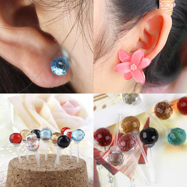 アクリルdiy用スタッドポスト ピアスdiyパーツ スモール 1個販売 ピアス パーツ 金属アレルギーなし 小さい 目立ちにくい 透明ピアスの通販はau Pay マーケット ボディピアス専門店グリーンピアッシング