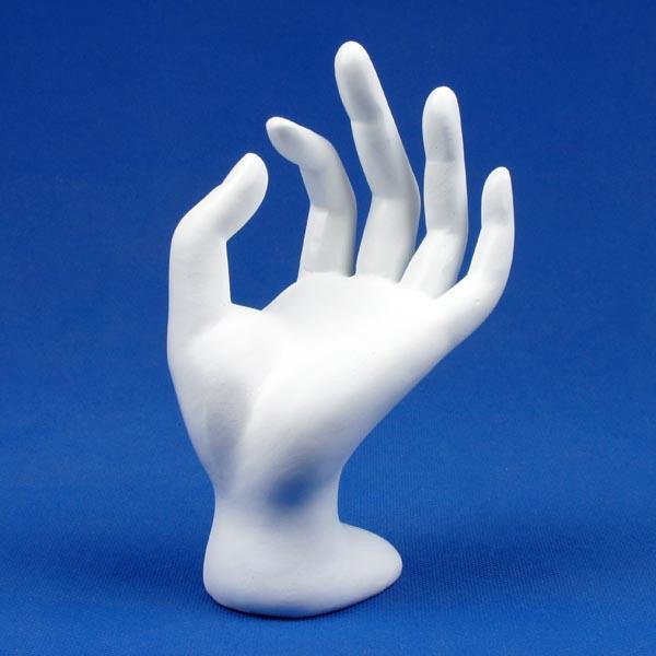 手形のジュエリーホルダー 白 手形のジュエリーホルダー 白 【楽天市場】手のオブジェ アクセサリー