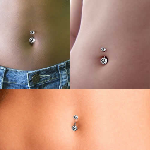 バレーボールへそピアス 14g 14ゲージ おもしろ スポーツ アクリルボール シンプル プレーン ファーストピアス ヘソピアス 臍ピアス ボデの通販はau Pay マーケット ボディピアス専門店グリーンピアッシング