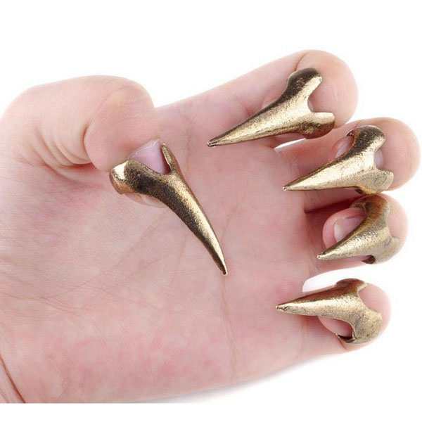ニードルネイルリング チップリング ネイル 指先の指輪 爪の指輪