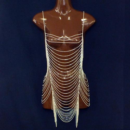 ウェディングボディチェーン クサリ 鎖 ウエストチェーン ネックレスチェーン ベリーダンス レディース チェーンベルト ウエストジュエリー 繋ぐ つなぐ ベリーチェーン ボディージュエリー 腰 首 シルバーチェーン チョーカー ゴージャス ドレス 結婚式 パーティの通販は 16,500円