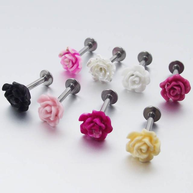 訳あり アウトレット カラフルローズラブレット 全9色 ボディピアス 16g 16ゲージ 16g ボディーピアス 花 薔薇 バラ フラワー メンズ の通販はau Pay マーケット ボディピアス専門店グリーンピアッシング