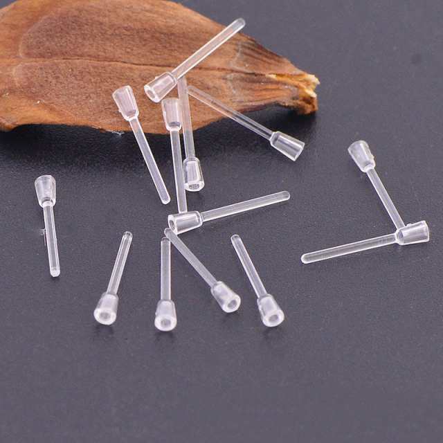 0.8mm穴開きアクリルDIY用スタッドピアスポスト 1個販売 プラスチック 樹脂 ピアス作り ハンドメイド 部品 アクセサリー用品 手作り  透明の通販はau PAY マーケット ボディピアス専門店グリーンピアッシング au PAY マーケット－通販サイト