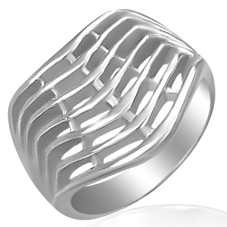 ウェブネットステンレスリング（RMT056）サイズ/27号 指輪 サージカルステンレス316L 低アレルギー メンズ レディース ペアリング プレゼント ギフト 結婚 婚約 記念日 誕生日 ピンキーリング ファランジリングの通販は 5,500円