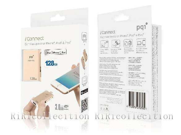 Iphone 外付け Usbメモリー ３色 Pqi Iconnect 16g 32g 64g 128g Usb 3 0 メモリー増設 メモリー 容量 不足を解決 写真 の通販はau Pay マーケット Ririコレクション