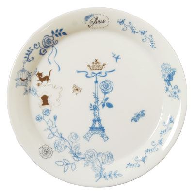 Shinzi Katoh シンジカトウ プレート ブルーローズ 皿 かわいい おしゃれ 食器 大きめ ギフト パーティー 食卓 サラダ 北欧 盛り付けの通販はau Pay マーケット ざっかたうん