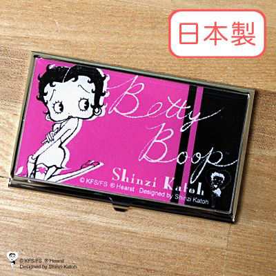 Shinzi Katoh シンジカトウ 名刺入れ Betty Boop1 ベティちゃん アメコミ キャラクター ベティー ブープ かわいい コラボ ケース レの通販はau Pay マーケット ざっかたうん