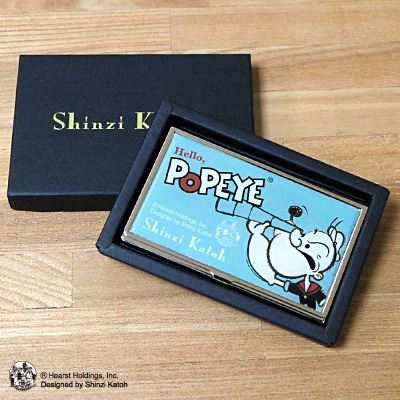 Shinzi Katoh シンジカトウ 名刺入れ Popeye1 ポパイ オリーブ アメコミ キャラクター かわいい コラボ ケース レディース メンズ デの通販はau Pay マーケット ざっかたうん