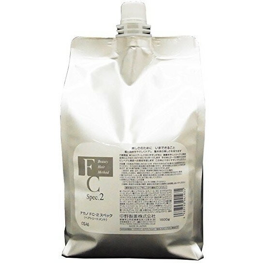 ナカノ FC-2 スペック トリートメント 1500g (詰め替え)【全商品最安値に挑戦】