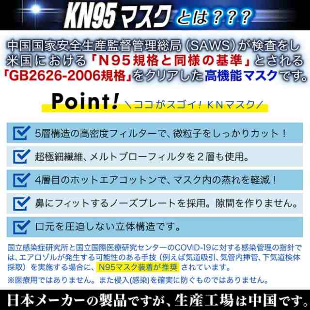 マスク Kn95 不織布マスク 個包装 3d 立体 使い捨て 3枚入 6セット 18枚入 日本メーカー 中国製 ふつうサイズ 高機能 レックの通販はau Pay マーケット レックダイレクト