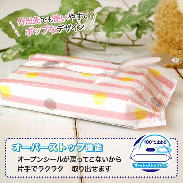 ウェットティッシュ 純水99％ 手口ふき パラベンフリー 60枚×48個 計2,880枚 大容量 お得用 レックの通販はau PAY マーケット -  レックダイレクト