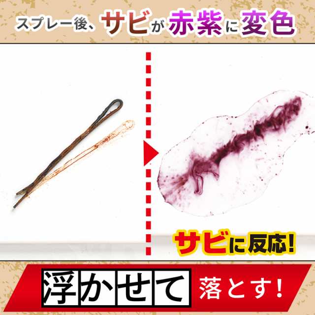 市場 茂木和哉 鉄サビ 200ml もらいサビに反応し サビ落とし 低臭タイプ