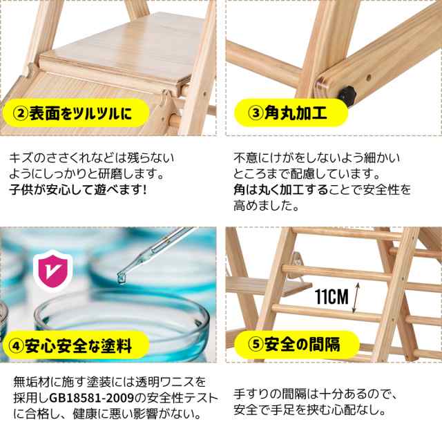 期間限定セール ジャングルジム 天然木 ブランコ すべり台 滑り台 折りたたみ コンパクト 室内 室外 室内遊具 屋外遊具 幼児 子供 誕生の通販はau  PAY マーケット - feliz