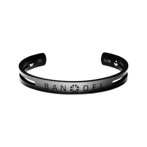 【レビュー記入でプレゼント】【正規販売店】バンデル チタンバングル（送料無料）BANDEL BRACELET ブレスレット 腕輪 ゴールド シルバー ブラック 無料 ギフト ラッピング_1