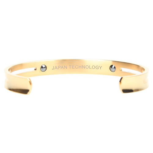 【レビュー記入でプレゼント】【正規販売店】バンデル チタンバングル（送料無料）BANDEL BRACELET ブレスレット 腕輪 ゴールド シルバー ブラック 無料 ギフト ラッピング_6