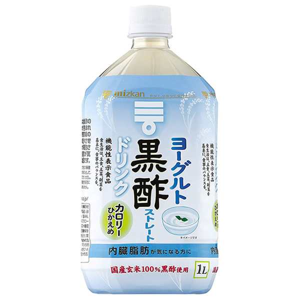 ミツカン ヨーグルト黒酢 ストレート 1000mlpet 12本入 送料無料 Mizkan 黒酢 健康酢 酢飲料 ミツカン 黒酢ダイエットの通販はau Pay マーケット ファインドイット