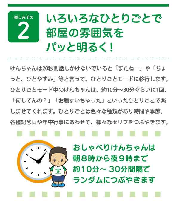 音声認識人形 おしゃべりけんちゃん (送料無料) しゃべる ぬいぐるみ