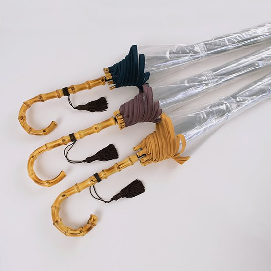 ホワイトローズ 竹跳 (たけとび) -凛- (送料無料) 日本製 傘 高級 お洒落 ビニール傘 ギフト プレゼント 贈り物 父の日 母の日 記念品 雨 梅雨 White ROSE