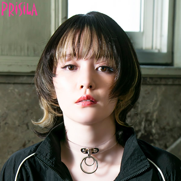 【選べるおまけ付き】プリシラ オールウィッグ【マッシュウルフミディ】A-710耐熱 (送料無料) カジュアル ウルフ フルウィッグ 結婚式 成人式 パーティー コスプレ コス ワンタッチ ウィック ウイック ウイッグ PRISILA 7,312円