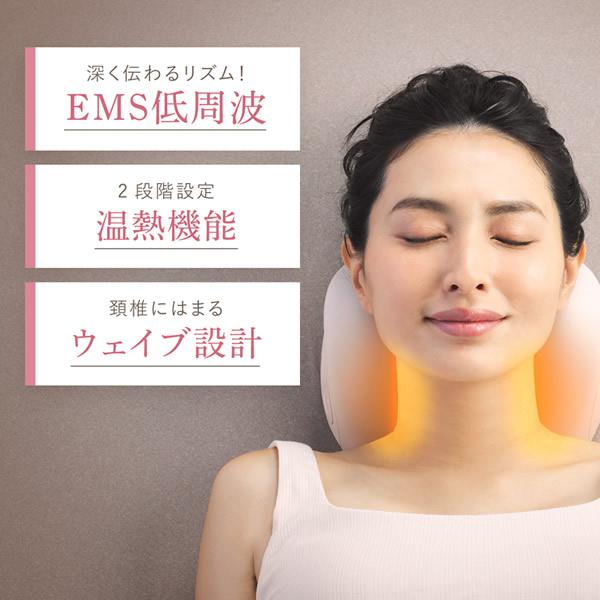 【選べるおまけ付き】WAVEWAVE ネックリバイブ (送料無料) ストレッチ 枕 首 肩 EMS 温熱 首まくら 低周波 マッサージ ヒーター ストレートネック Neck Revive ウェーブウェーブ_5
