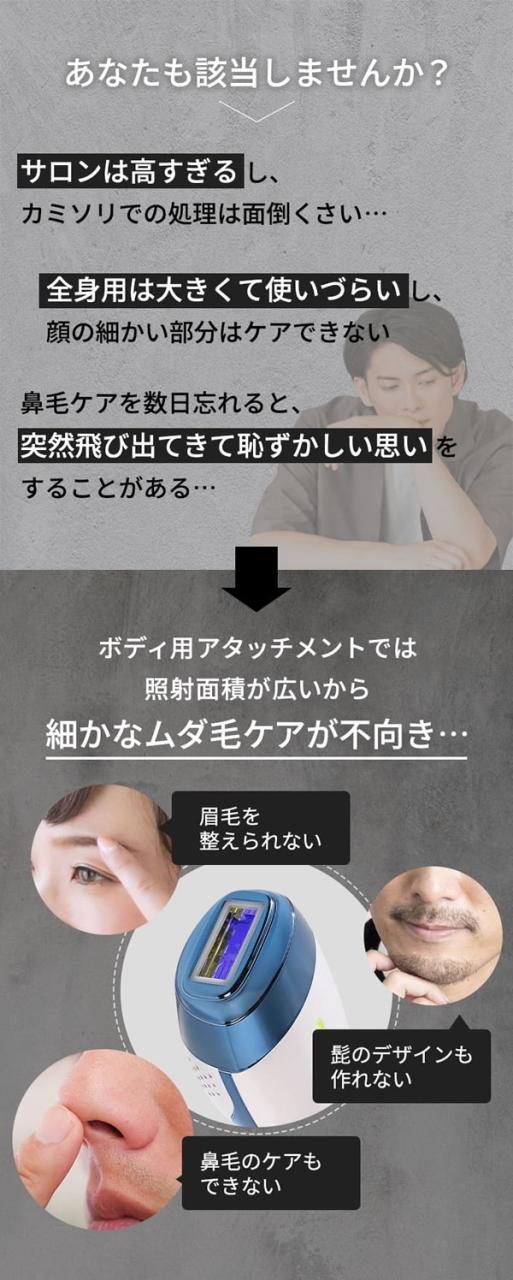 エピレスト ドットショット dot shot 本体+ピンポイント+body＆faceカートリッジセット (送料無料) 脱毛器 光脱毛器 美容 全身 VIO 腕 脚 ワキ 指 眉 髭 脱毛 フラッシュ脱毛 IPL脱毛 ムダ毛ケア 軽量 光美容 コンパクト ハイパワー エステ 女性用 男性用_5