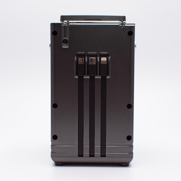 リン酸鉄バッテリー搭載 多機能ポータブル電源 ENEPORTA+3 プラススリー EPR-301 (送料無料) ポータブル電源 スマホ 充電 停電 USB ランタン 28,000mAh 懐中電灯 FMラジオ 非常用電源 ライフライン 防災用品 災害 防災グッズ アウトドア 旅行 軽量 クマザキエイム