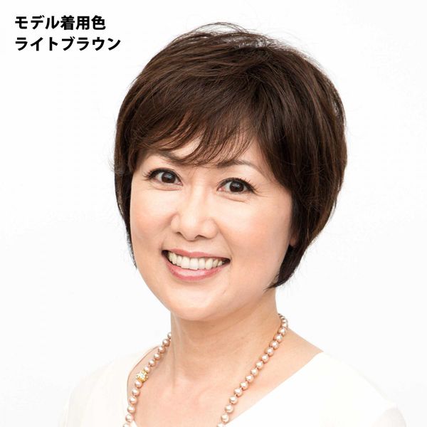 ラパンドアール リュネール 0155 トップヘアピース(ダークブラウン) (送料無料) Lunaire ヘアピース ショート