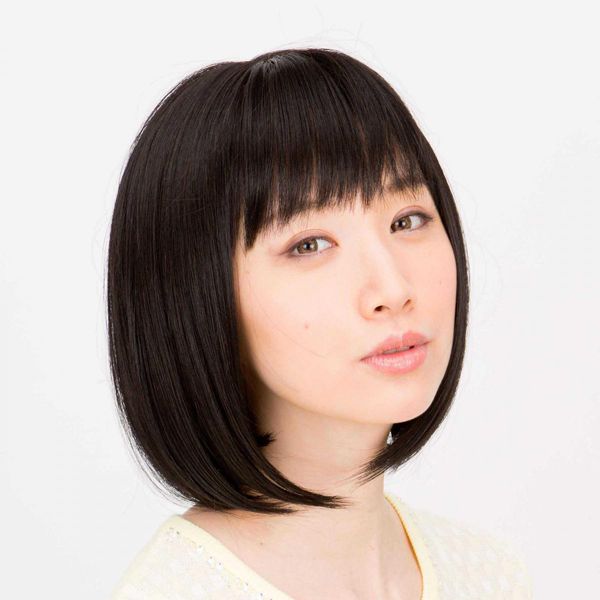 ラパンドアール 1064 クリアーボブ(スタンダードブラック) (送料無料) Lapin dor フルウィッグ ミディアム