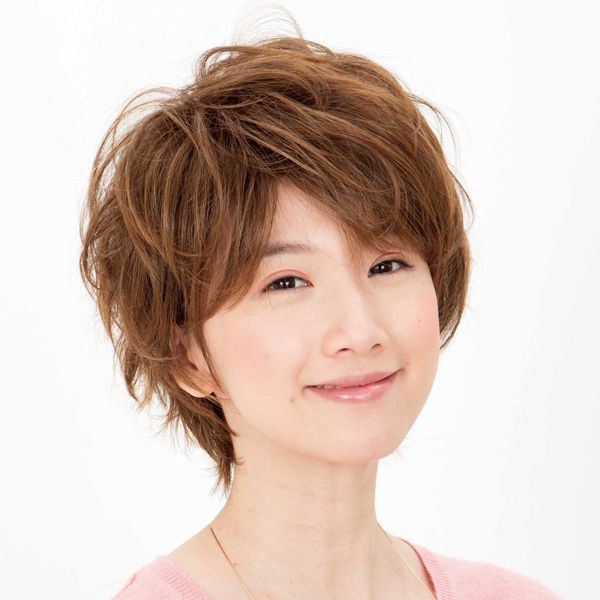 ラパンドアール 1069 ラッフルショート(ミルキーブラウン) (送料無料) Lapin d'or フルウィッグ ショート