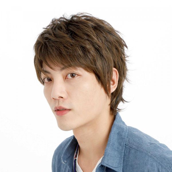 ラパンドアール オム 3485 オーシャンショート(ローライトブラウン) (送料無料) HOMME フルウィッグ コスプレ