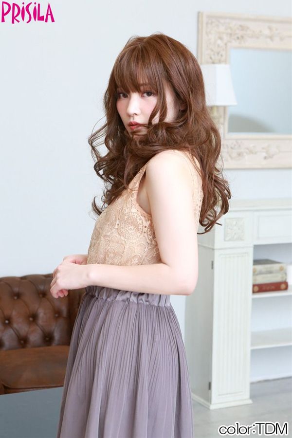 プリシラ オールウィッグ【メープルカールロング】A-700耐熱 (送料無料