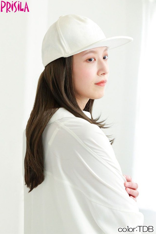 プリシラ アンダー帽子ウィッグ【ミディアムストレート】BO-22耐熱 (送料無料) PRISILA 前髪ウィッグ ロングの通販は