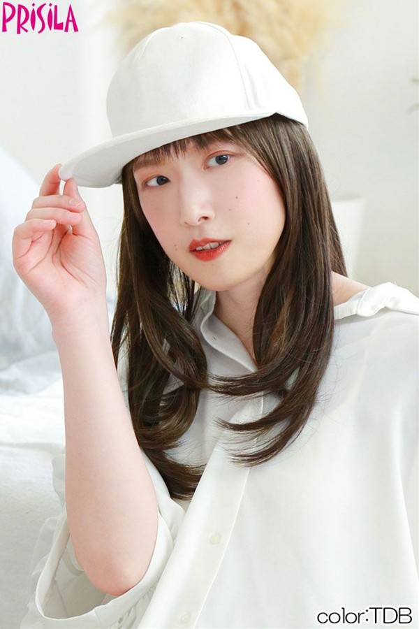 プリシラ アンダー帽子ウィッグ【ミディアムストレート】BO-22耐熱 (送料無料) PRISILA 前髪ウィッグ ロングの通販は