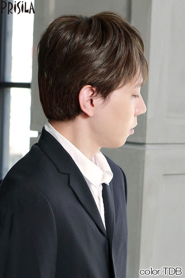 プリシラ 男性用五分ウィッグ【ストレートショート】GB-21耐熱 (送料