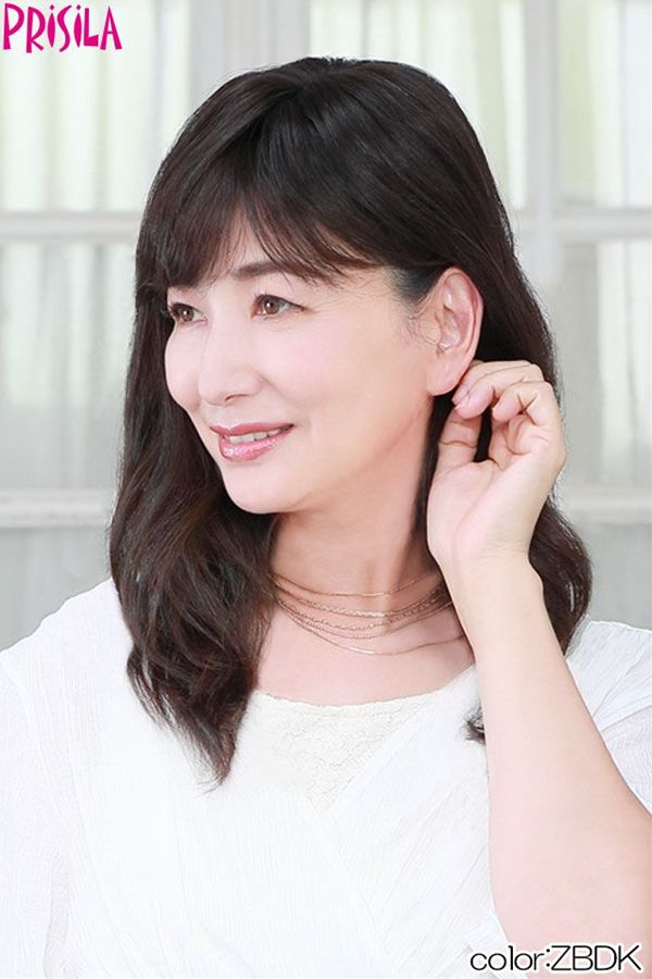 プリシラ 耐熱白髪かくしウィッグ【人毛・分け目タイプ】ST-100耐熱