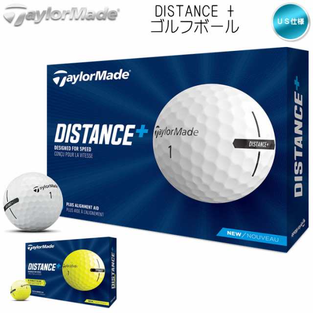 21 テーラーメイド Distance ディスタンスプラス 1ダース 12球入り ゴルフボール Us仕様 Taylormade メール便不可 の通販はau Pay マーケット ゴルフショップ フジコ