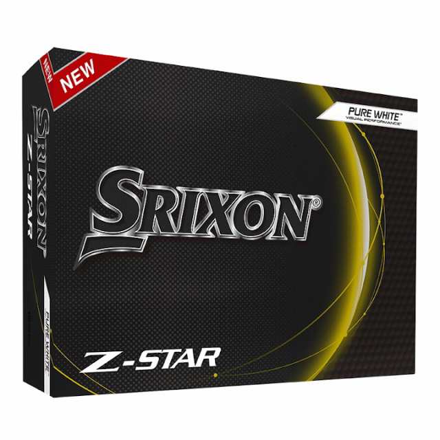 スリクソン  Z-STAR SRIXON 4ダース 新品　ピュアホワイト