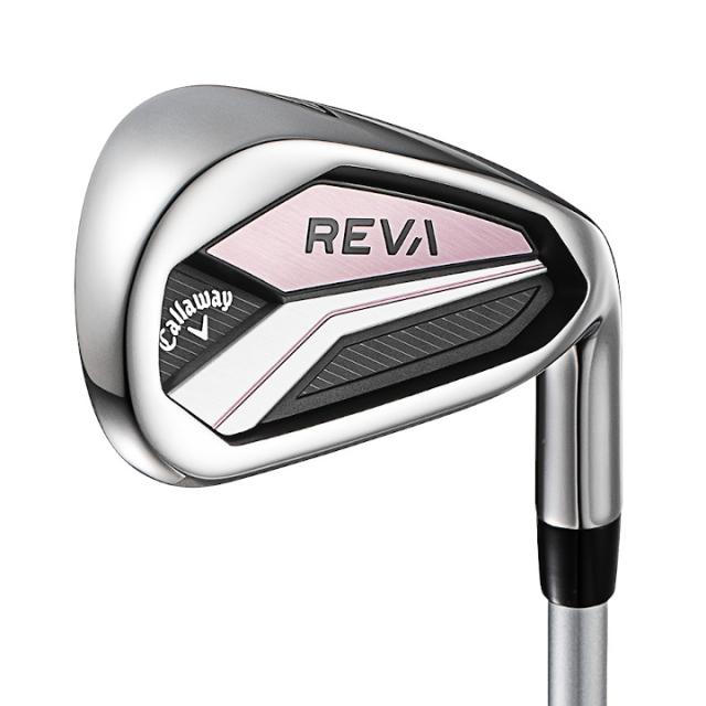 右用 レディース 2024 キャロウェイ REVA 10点セット ゴルフクラブ9本組＋キャディバッグ 日本仕様 ( ブラック / ピンク ) Callaway レヴァ レバ 女性用_15