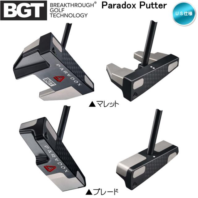 左用 BGT PARADOX パラドックス ( マレット / ブレード ) パター US仕様 レフティー ブレイクスルー ゴルフ テクノロジー 34インチ_1