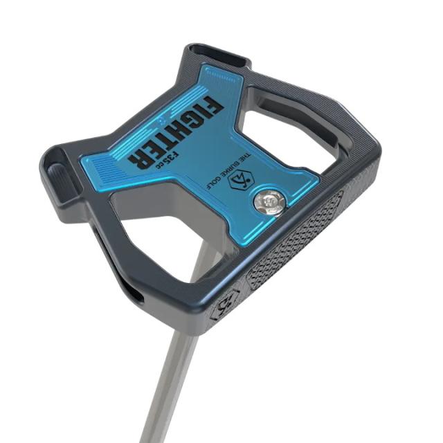 右用 BURKE GOLF バークゴルフ FIGHTER ゼロトルク ( F16CC / F22CC / F35CC ) パター ブルー / シルバー US仕様 ファイター Zero Torque 33インチ 34インチ 35インチ_17
