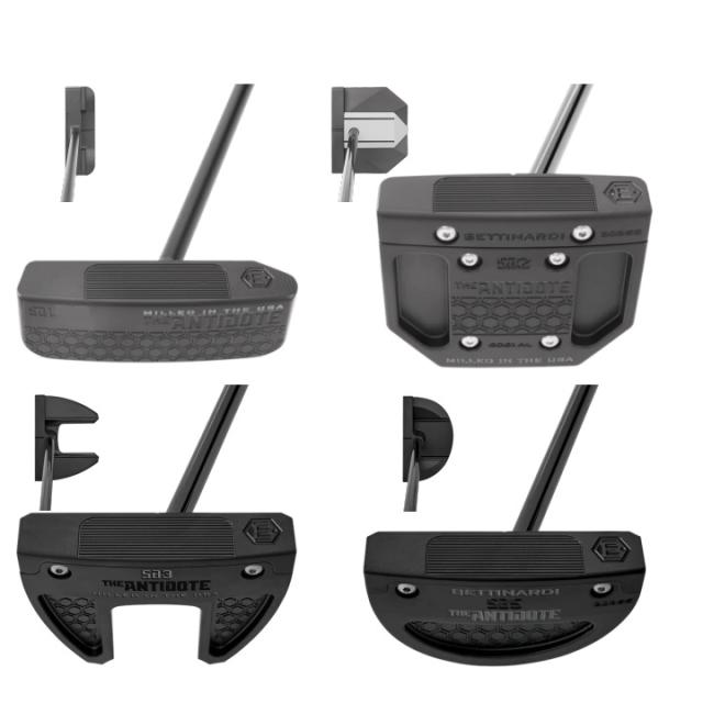 右用 限定 2025 ベティナルディ ANTIDOTE アンチドート ( SB1 / SB2 / SB3 / SB5 ) LIMITED BLACKOUT パター US仕様 BETTINARDI リミテッド ブラックアウト 34インチ