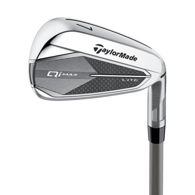 右用 2025 テーラーメイド Qi MAX LITE アイアンセット 5本 (#6-9,Pw) 2025 AIR SPEEDER TM カーボンシャフト 日本仕様 TaylorMade 25 Qi マックス ライト