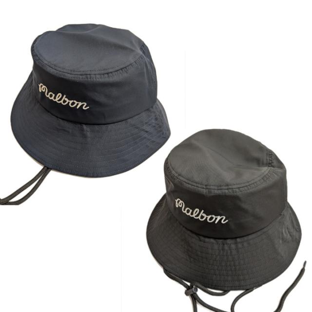【送料無料】2025 Malbon Golf マルボンゴルフ ICON スクリプトロゴ バケットハット M-9426 L/XL 帽子 US仕様