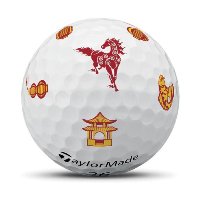 【送料無料】2026 テーラーメイド TP5 / TP5X pix Lunar New Year ゴルフボール  1ダース(12球入り) US仕様 ルナーニューイヤー 旧正月_4