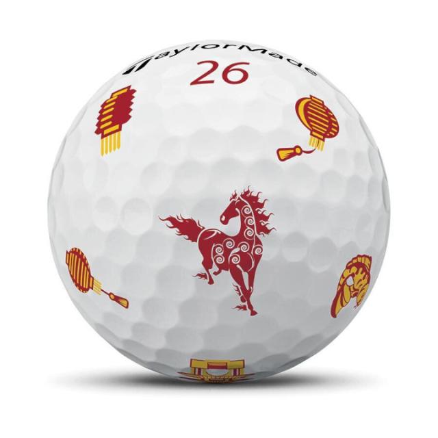 【送料無料】2026 テーラーメイド TP5 / TP5X pix Lunar New Year ゴルフボール  1ダース(12球入り) US仕様 ルナーニューイヤー 旧正月_7