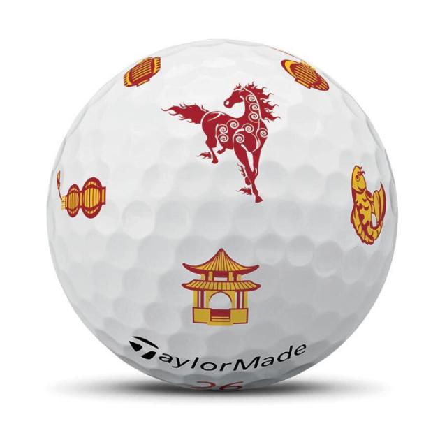 【送料無料】2026 テーラーメイド TP5 / TP5X pix Lunar New Year ゴルフボール  1ダース(12球入り) US仕様 ルナーニューイヤー 旧正月_8